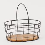 سبد مشکی دسته دارh&m