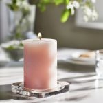 شمع معطر ایکیا(صورتی)