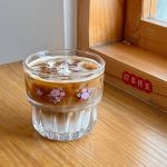 نیم لیوان گلدار