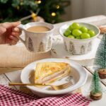 ماگ سفید کریسمسی