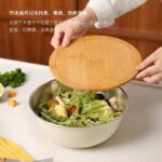 کاسه های مدرج استیل بهمراه درب و آبکش - Image 4