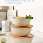 کاسه های مدرج استیل بهمراه درب و آبکش