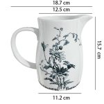 پارچ/گلدان گل ابی - Image 4