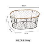 سبدهای فلزی مشکی - Image 4
