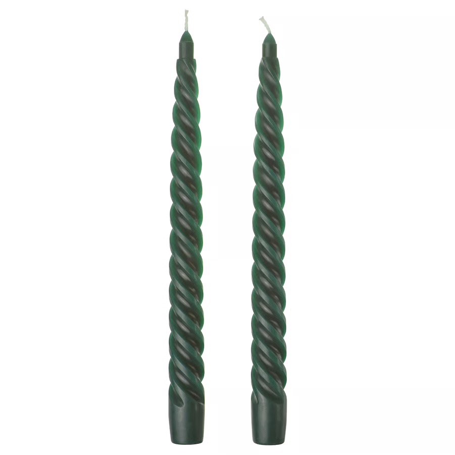 شمع کریسمسی سبز