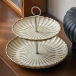 استند سرامیکی دو‌طبقه