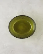کاسه بلور سبز بزرگ - Image 3