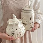 بانکه سرامیکی طرحدار