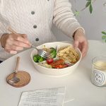 ست بشقاب سرامیکی و قاشق چنگال - Image 2