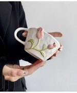 ماگ لاله صورتی