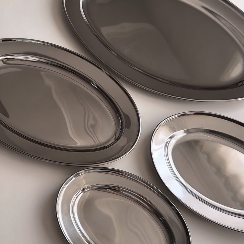 سینی استیل(۴ سایز)