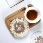 زیرلیوانی گلدوزی شده - Image 2