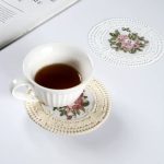 زیرلیوانی گلدوزی شده - Image 3