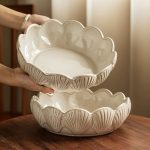 ظرف سرو طرح صدف