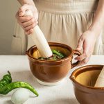 هاون چوبی سرامیکی - Image 2